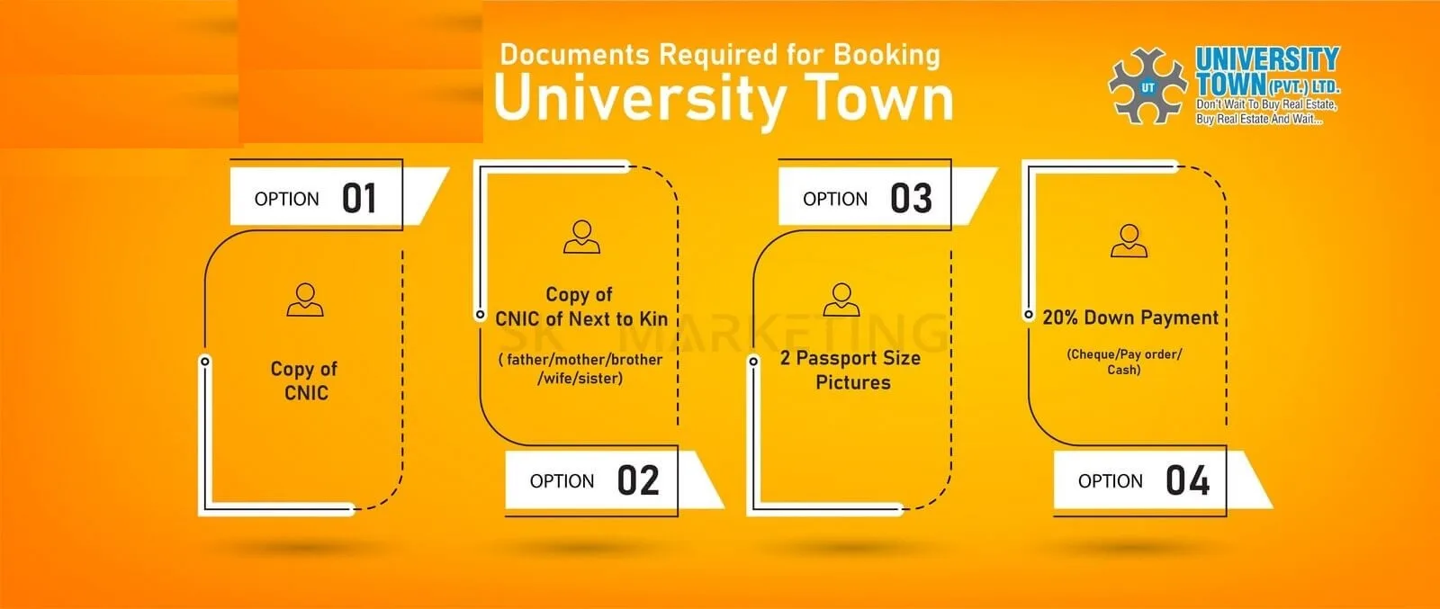 University-town-islamabad-Booking-Procedure