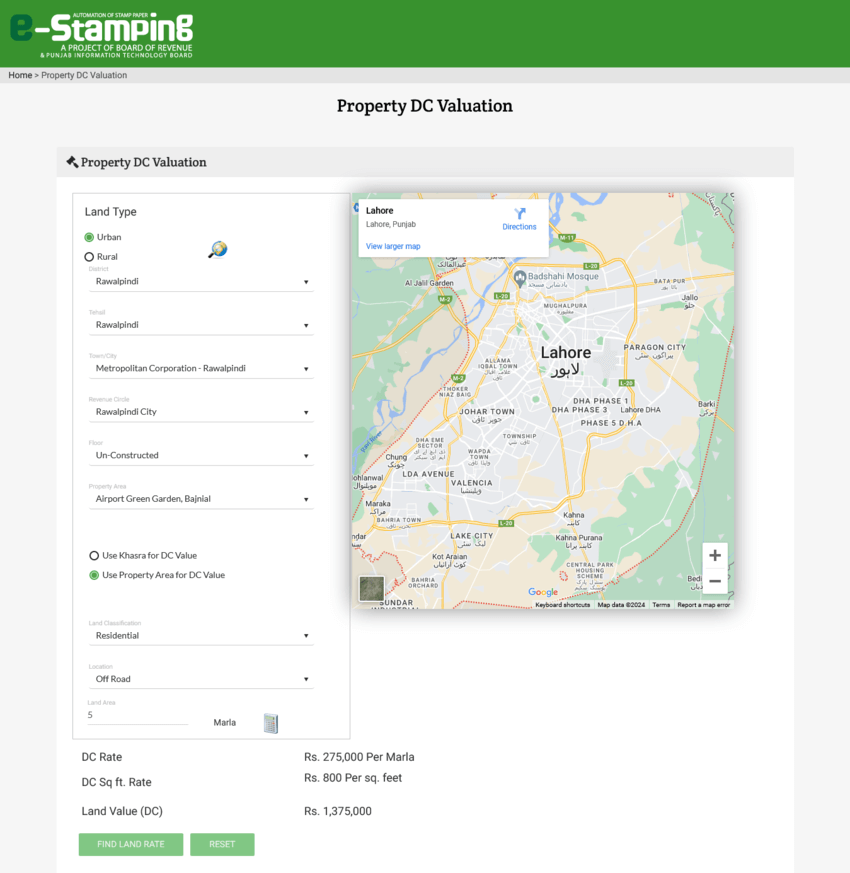 airport green garden residencial dc value