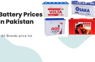 battery prices in Pakistan
